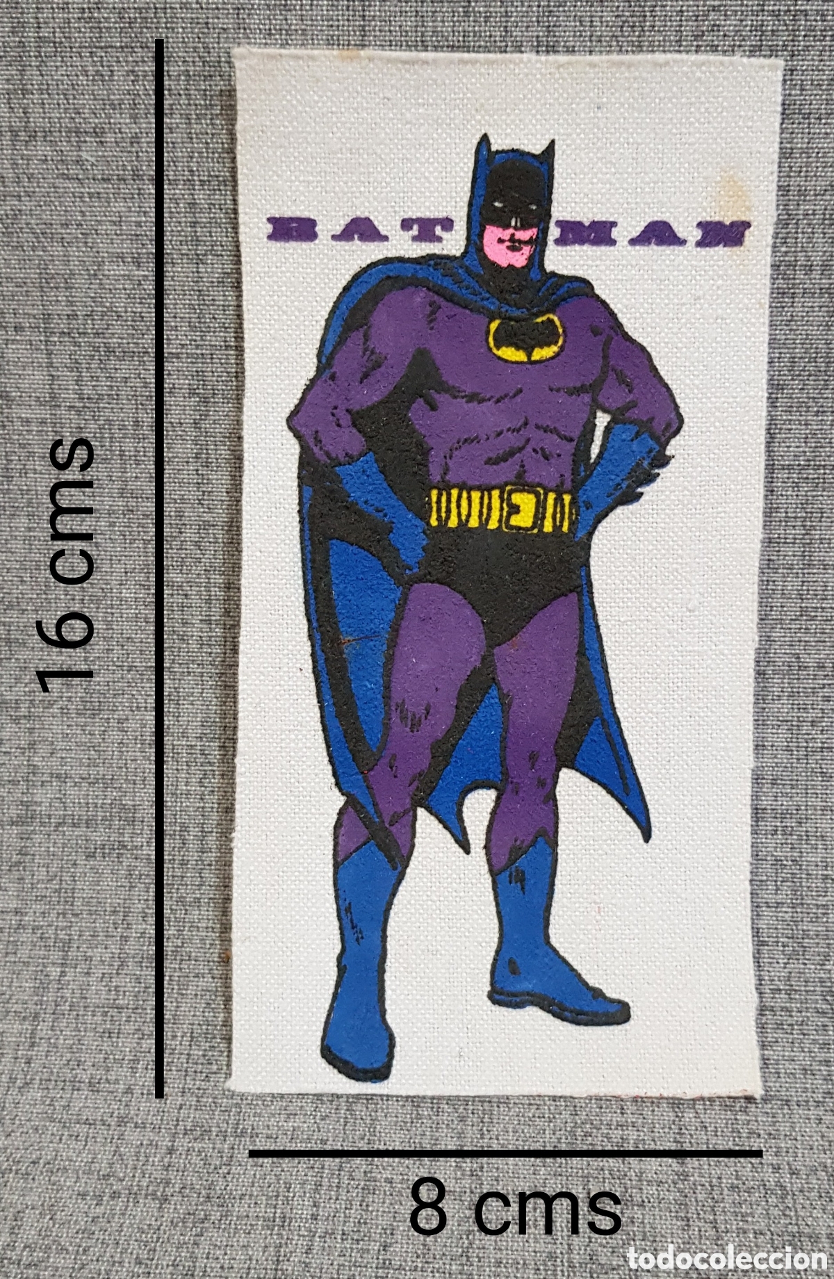 Segunda mano: PARCHE DE TELA BATMAN CL&Aacute;SICO - Foto 2