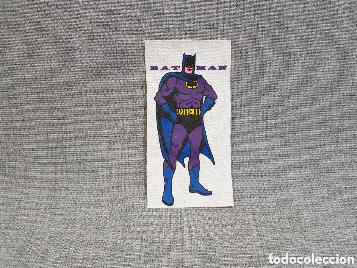 Segunda mano: PARCHE DE TELA BATMAN CL&Aacute;SICO - Foto 1