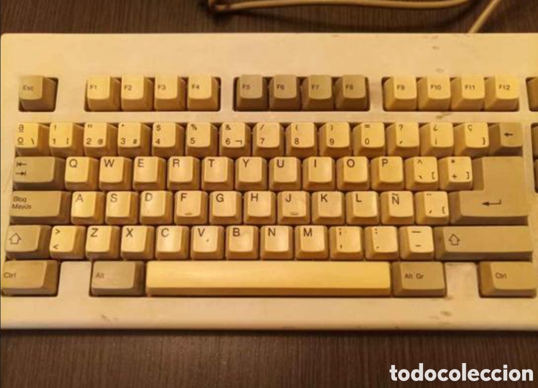 Segunda mano: Antiguo Teclado Conector CHICONY - Foto 2