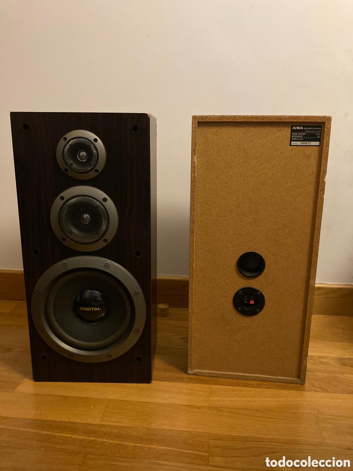 Segunda mano: Altavoces Aiwa SX 86m 70w - Foto 2