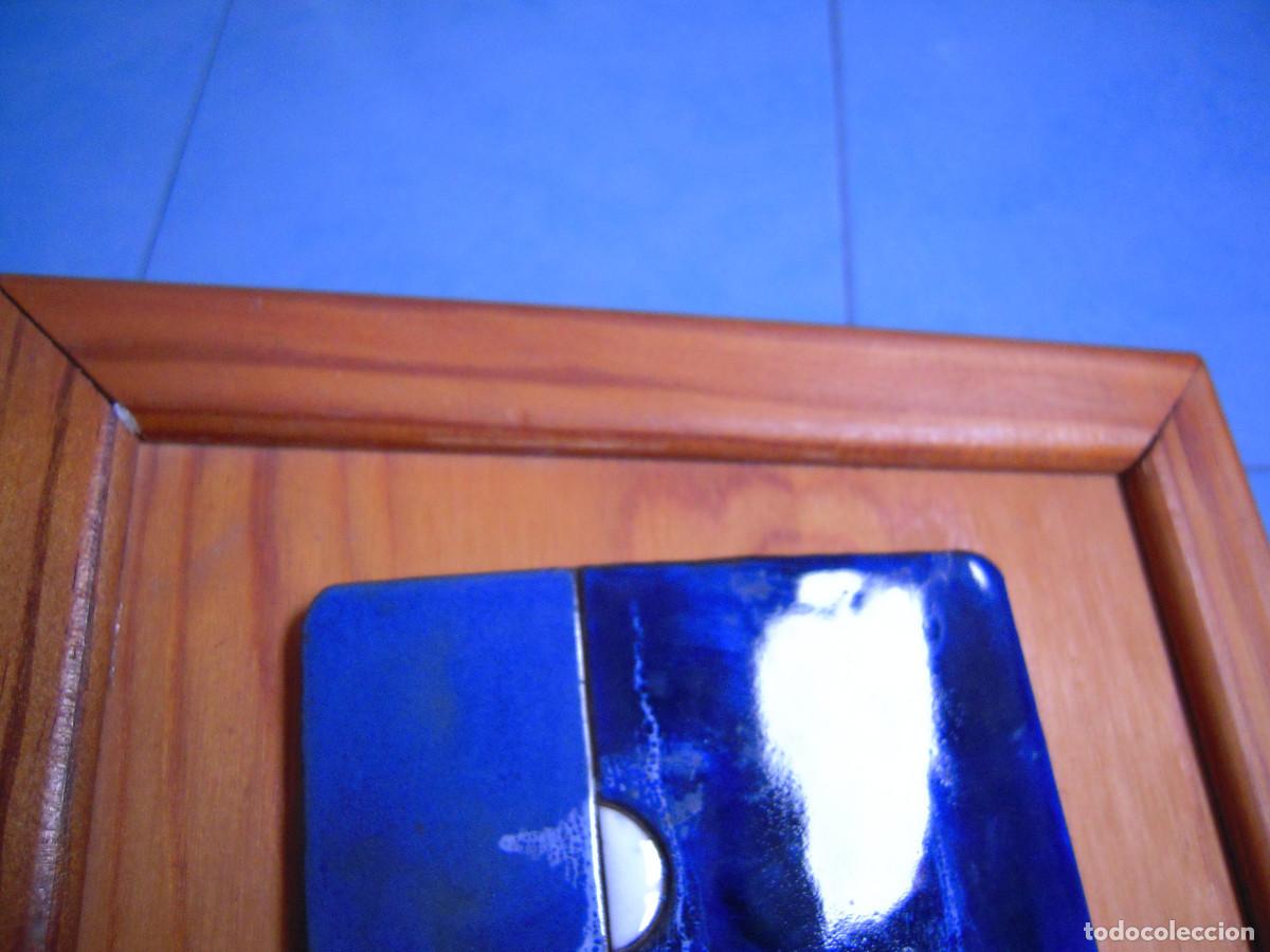 Segunda mano: Cuadro a restaurar madera y azul - Foto 6