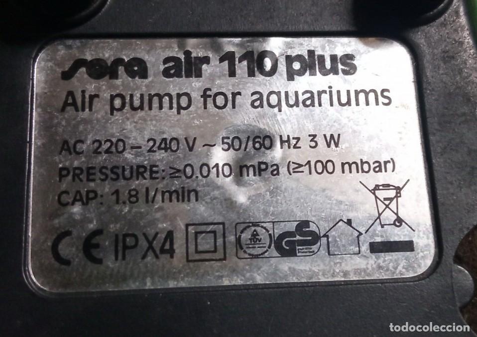 Segunda mano: bomba aire acuario Sera 110 plus - Foto 4
