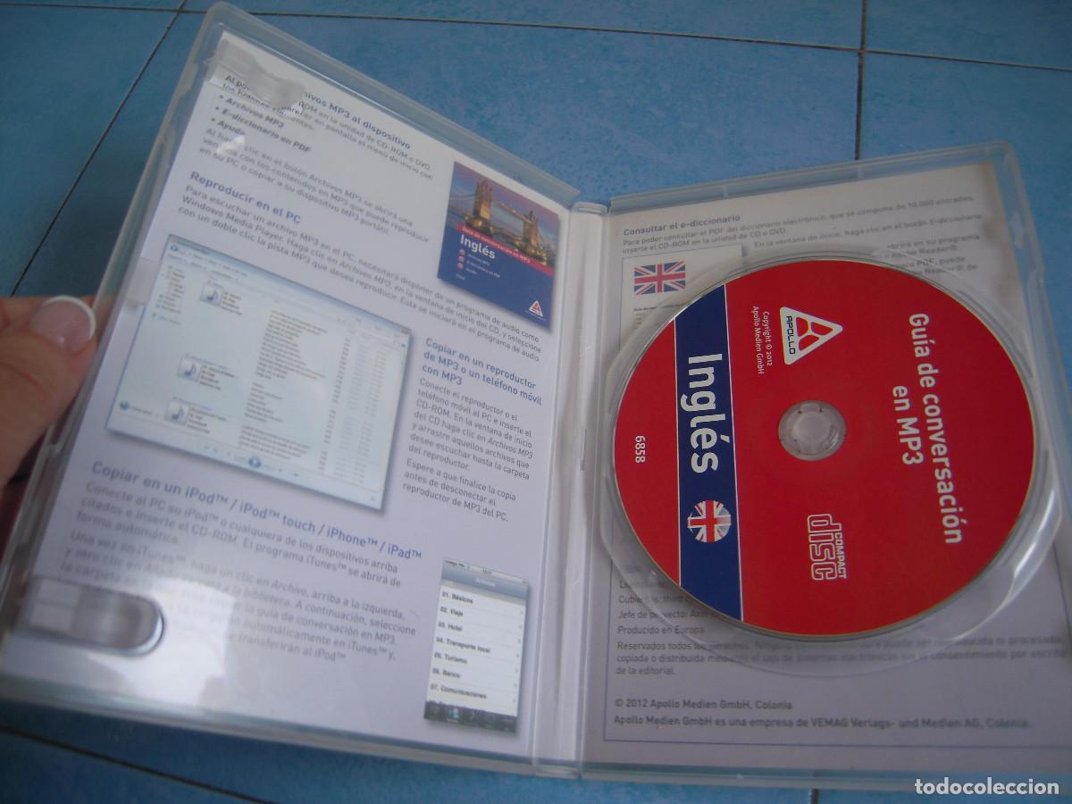 Segunda mano: Gu&iacute;a de conversaci&oacute;n en MP3 Ingl&eacute;s - Foto 4
