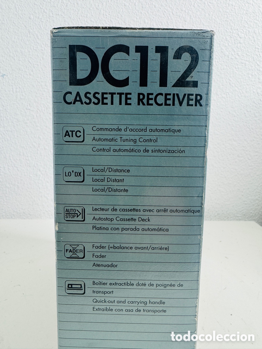 Segunda mano: Philips DC112 Cassette Radio coche - Foto 2