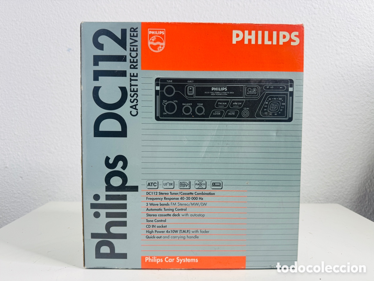 Segunda mano: Philips DC112 Cassette Radio coche - Foto 1