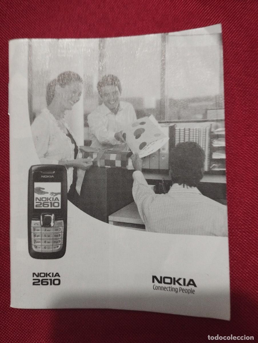Segunda mano: Instrucciones del tel&eacute;fono m&oacute;vil NOKIA 2610 - Foto 1