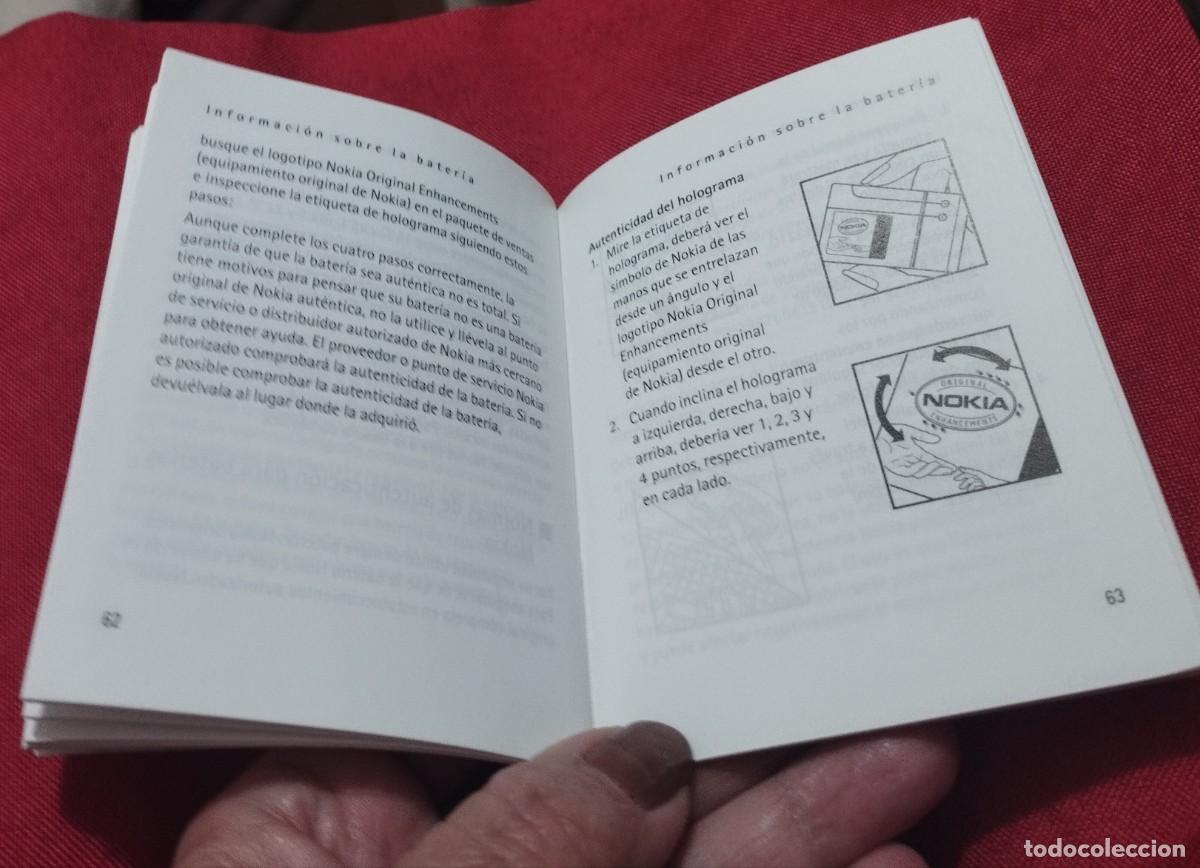 Segunda mano: Instrucciones del tel&eacute;fono m&oacute;vil NOKIA 2610 - Foto 2
