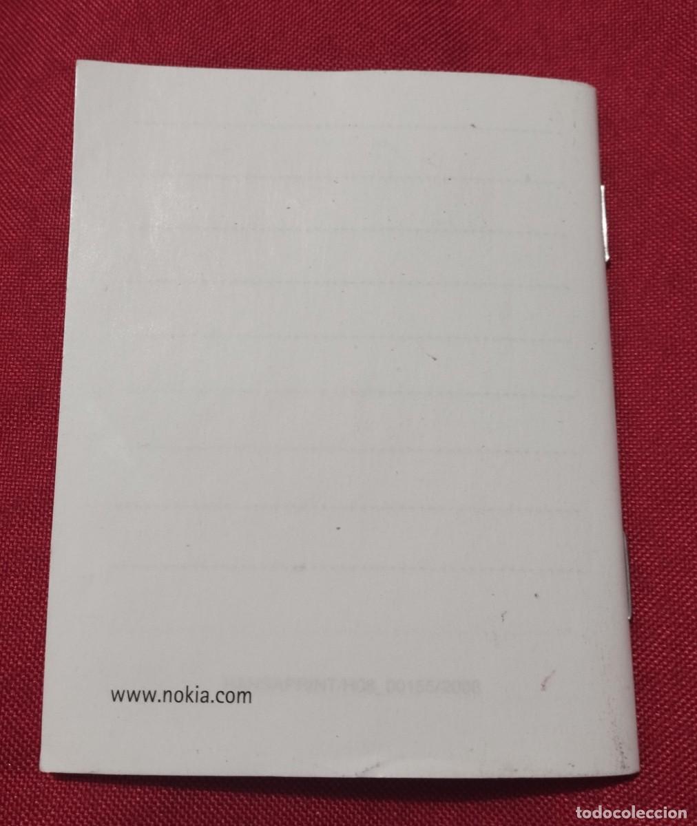 Segunda mano: Instrucciones del tel&eacute;fono m&oacute;vil NOKIA 2610 - Foto 4