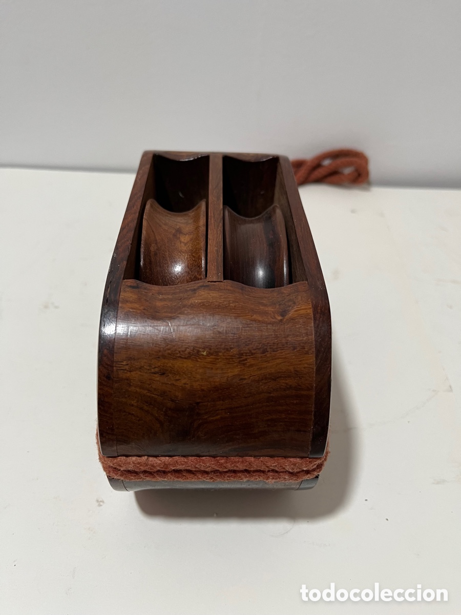 Segunda mano: Una polea mec&aacute;nica de madera - Foto 3