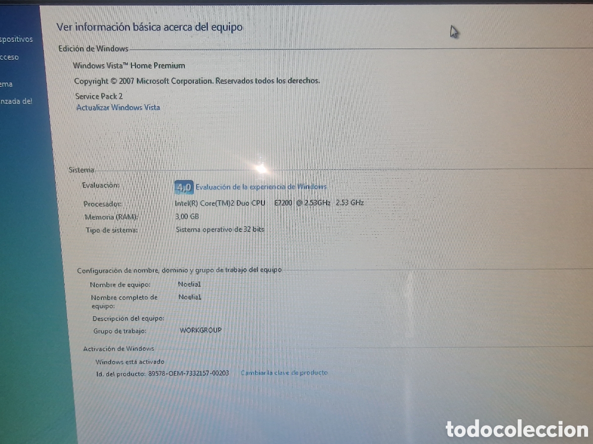 Segunda mano: Ordenador Sony VAIO VGC-JS1E - Foto 4