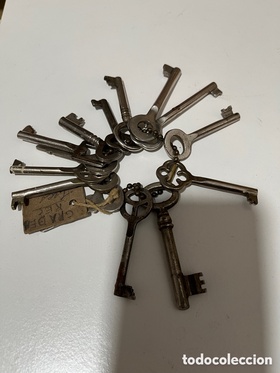 Segunda mano: 12 llaves antiguas del siglo XX - Foto 5