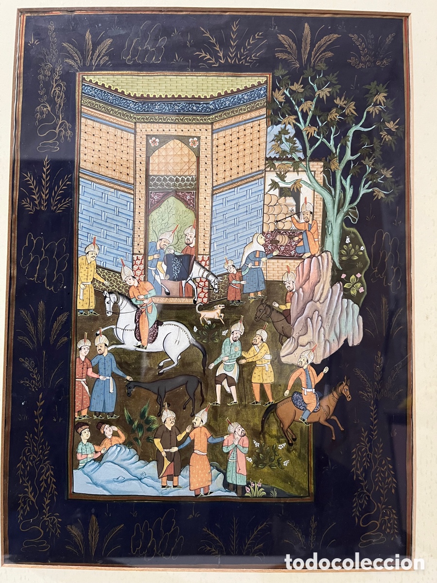 Segunda mano: Una pintura en miniatura india - Foto 2