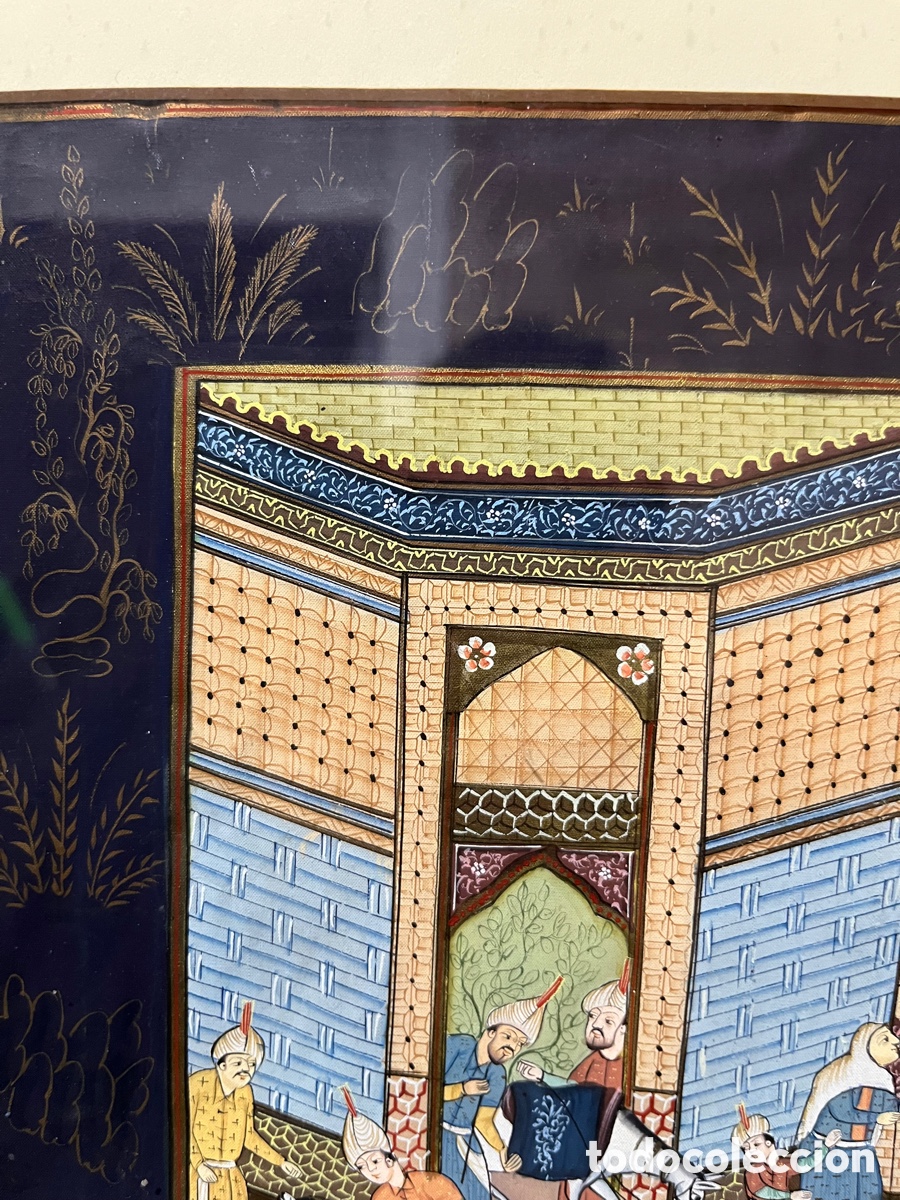 Segunda mano: Una pintura en miniatura india - Foto 3