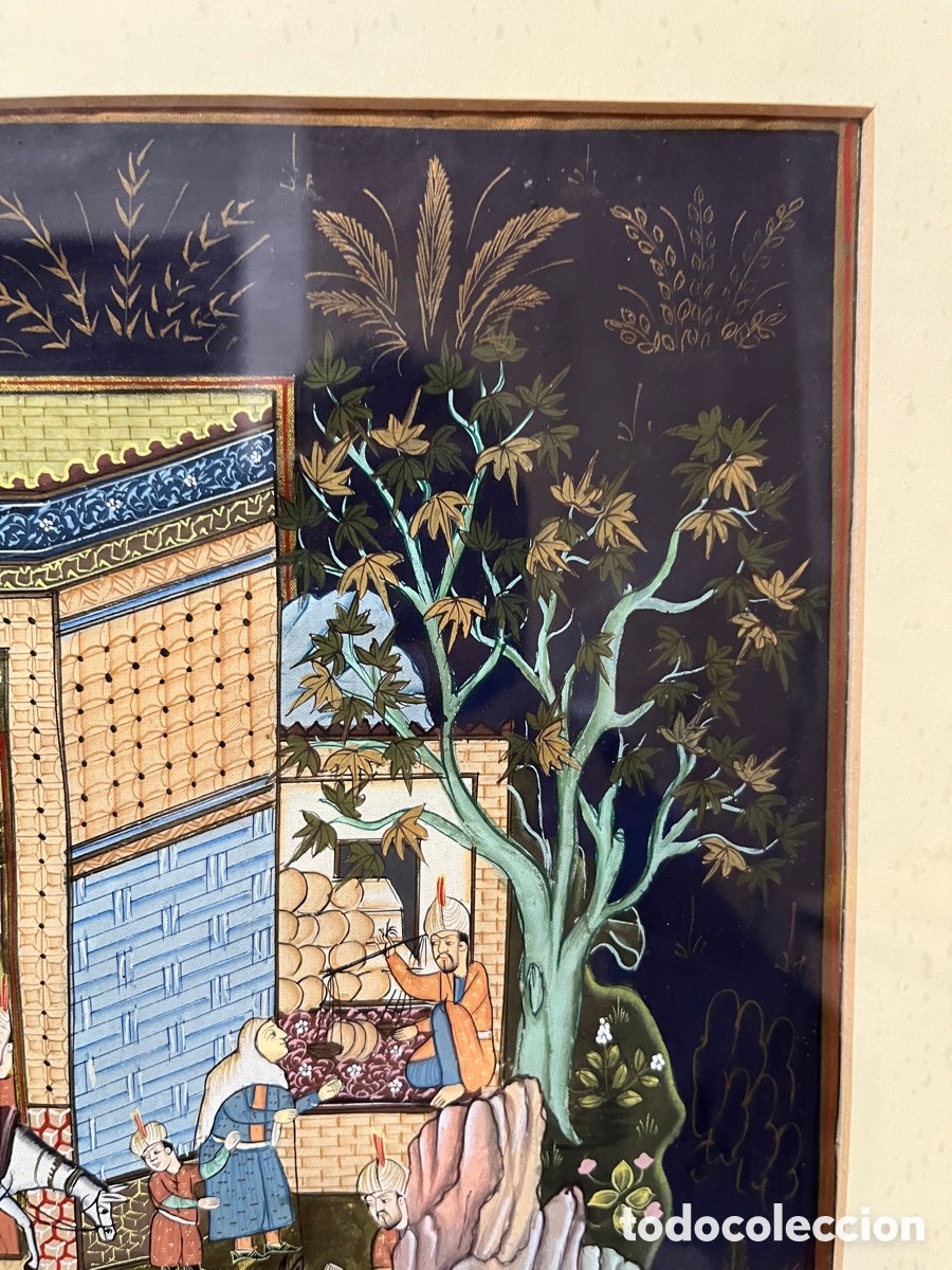 Segunda mano: Una pintura en miniatura india - Foto 4