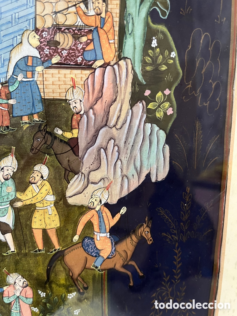 Segunda mano: Una pintura en miniatura india - Foto 6