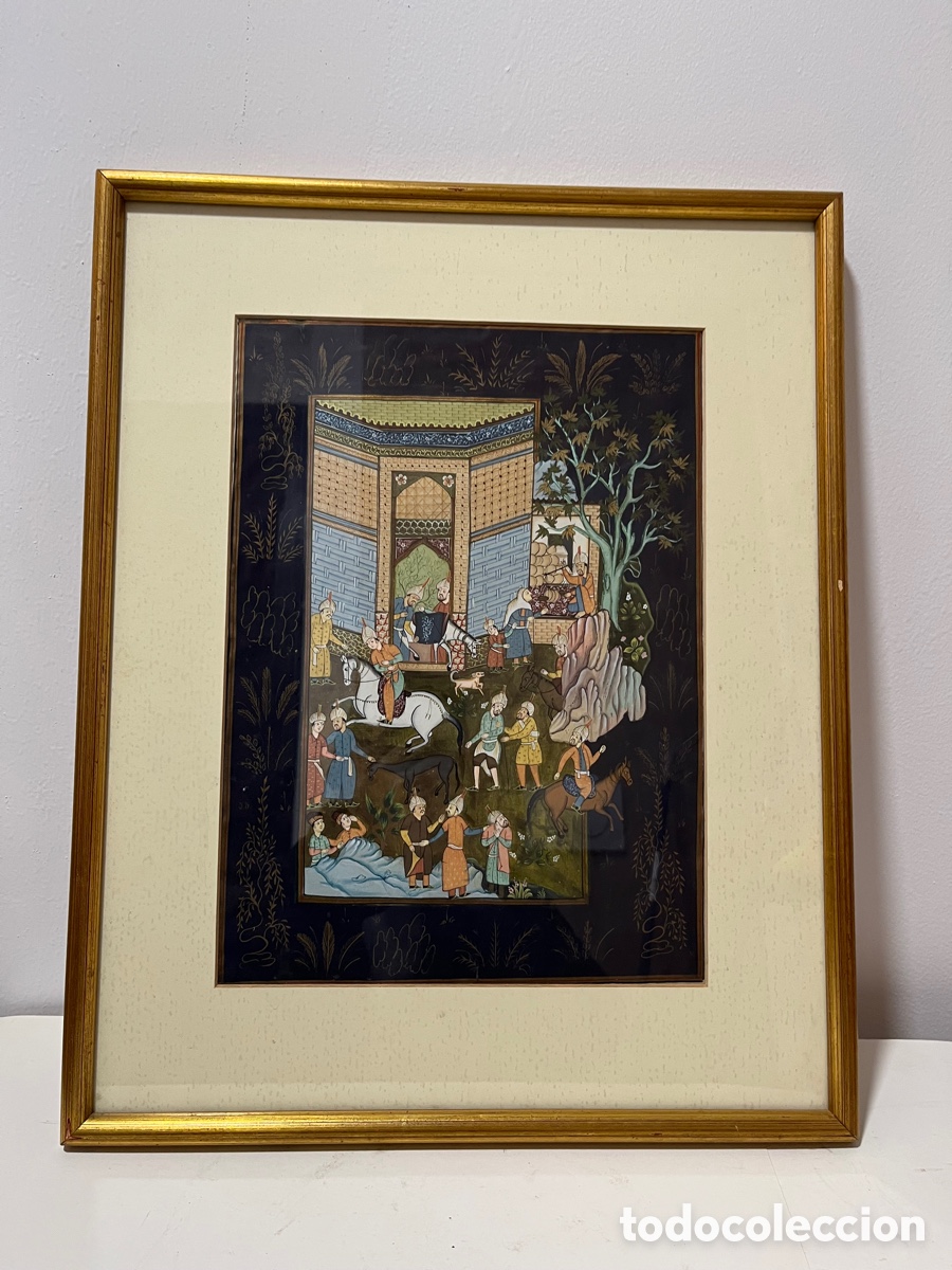 Segunda mano: Una pintura en miniatura india - Foto 1