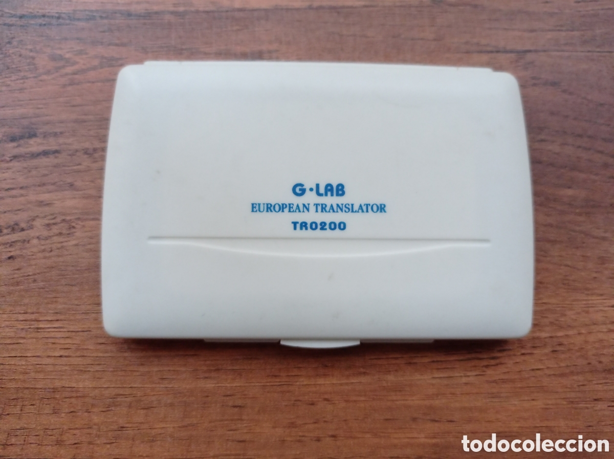 Segunda mano: Traductor electr&oacute;nico G-Lab TRO200 de 7 idiomas - Foto 2