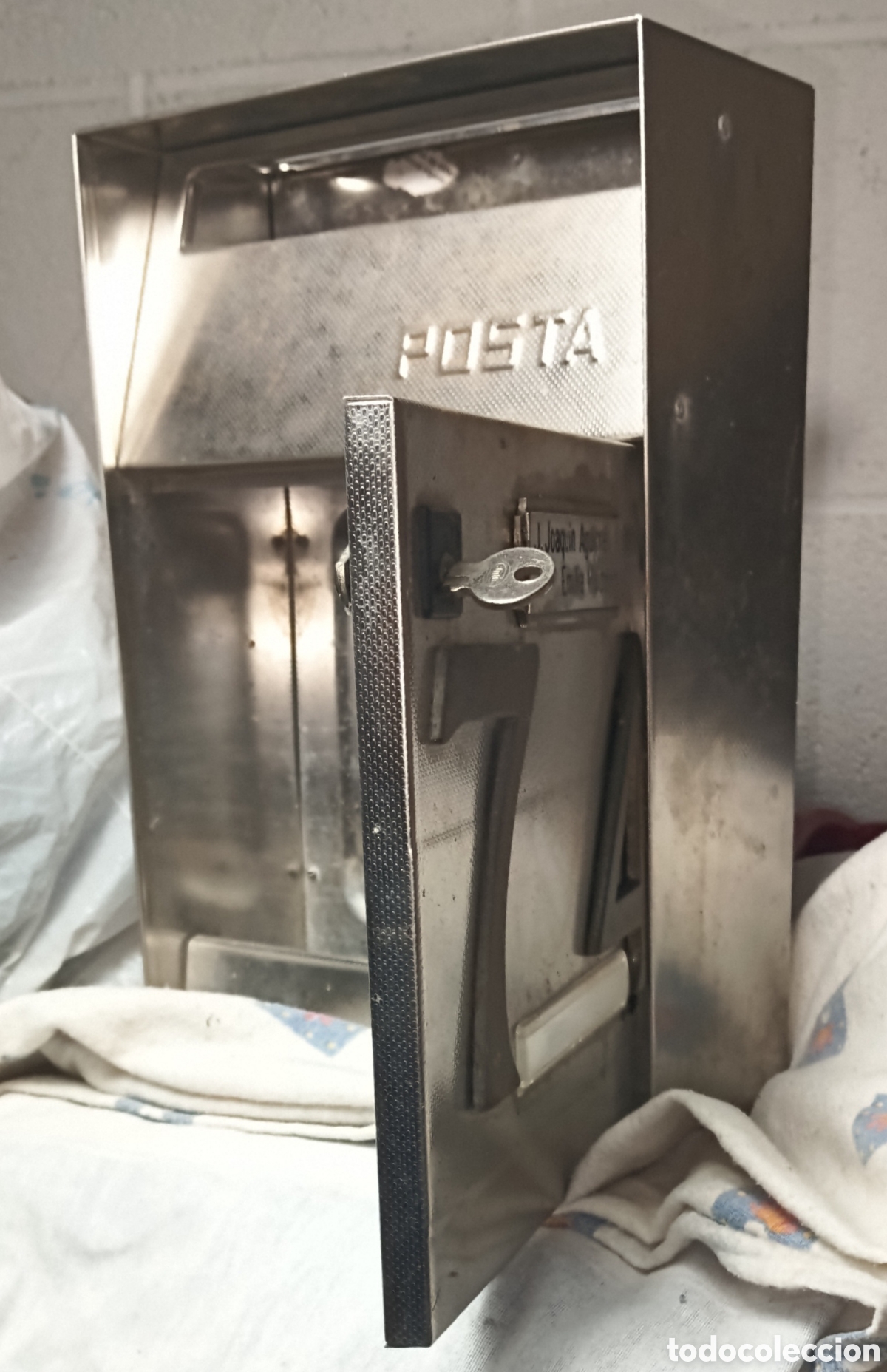 Segunda mano: Buz&oacute;n cartas acero inoxidable robusto - Foto 4