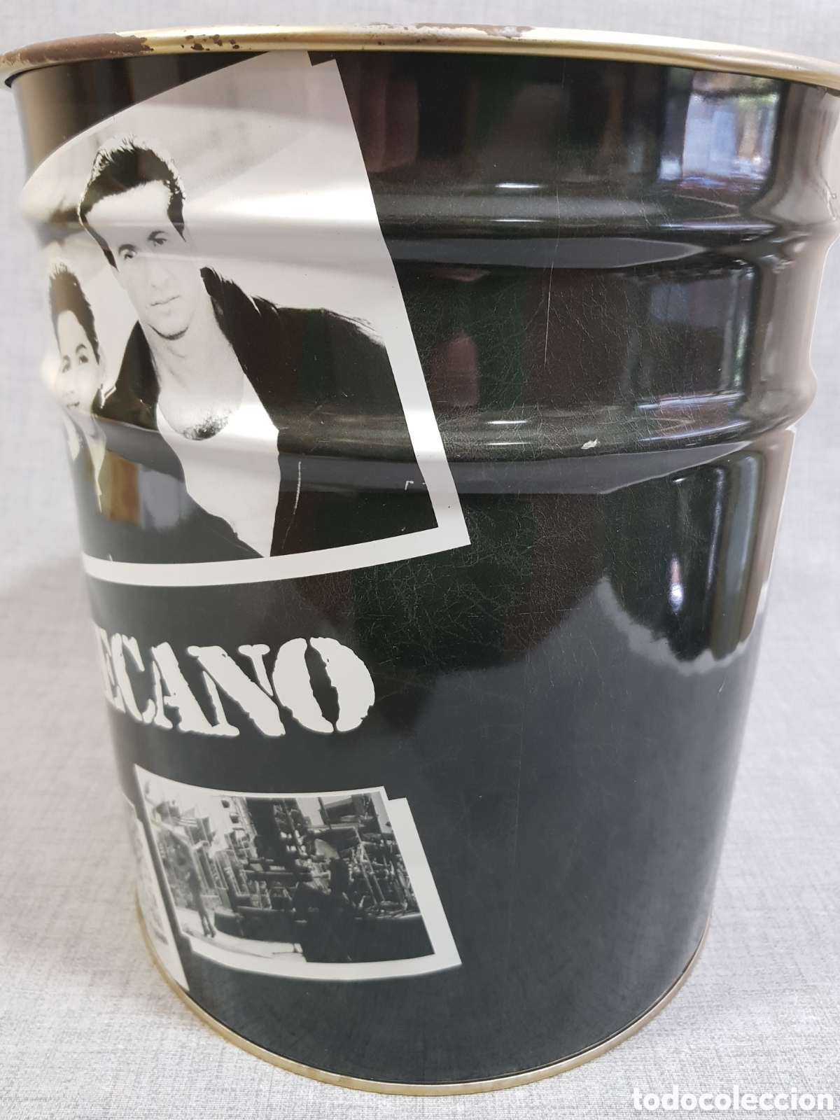 Segunda mano: MECANO 1990 ANTIGUA PAPELERA DE METAL - Foto 7