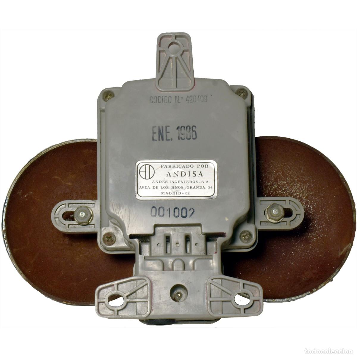 Segunda mano: TIMBRE INDUSTRIAL DOBLE CAMPANA, ANDISA. 1986 - Foto 2