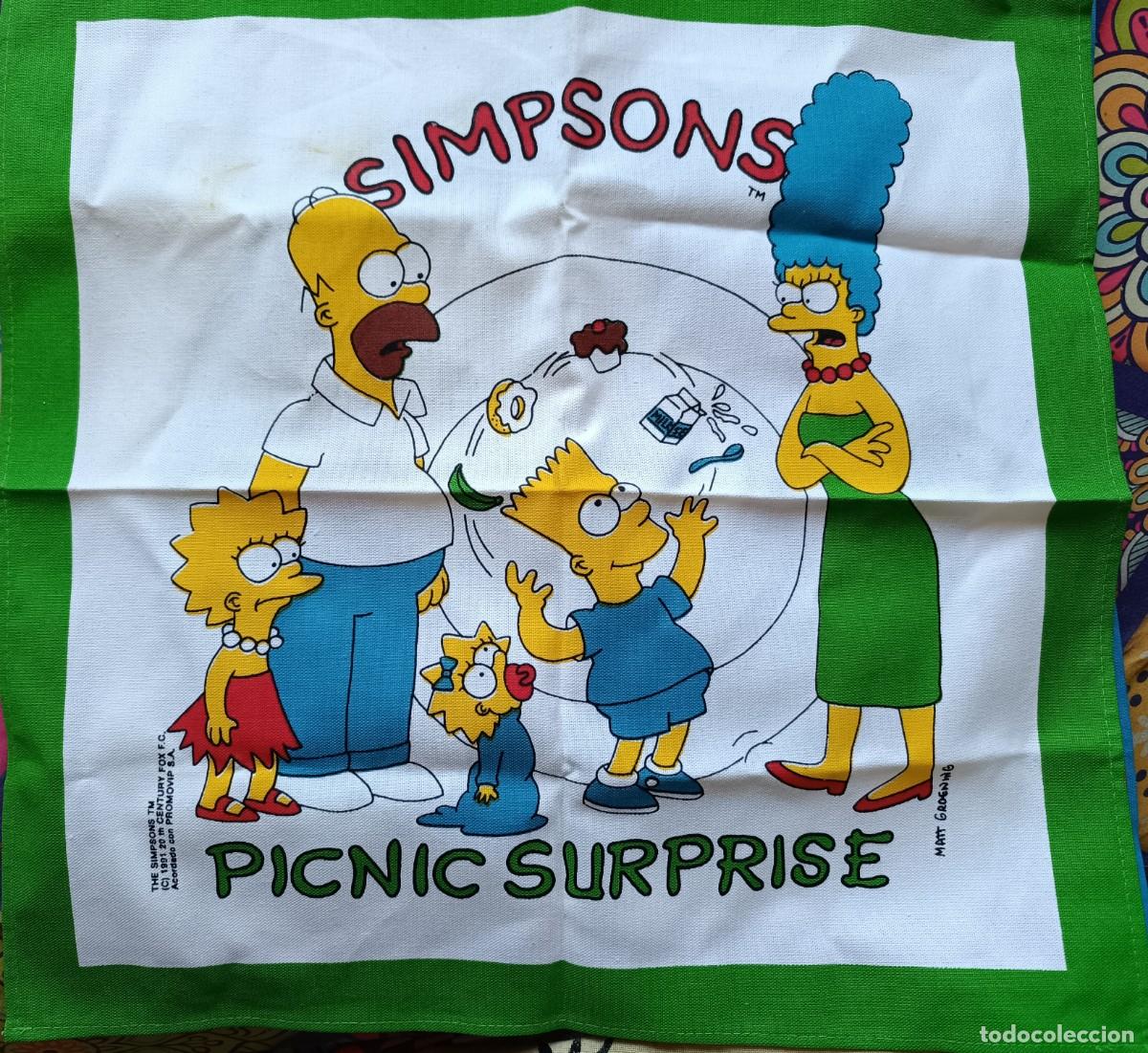 Segunda mano: manteles individuales. Los Simpsons - Foto 2