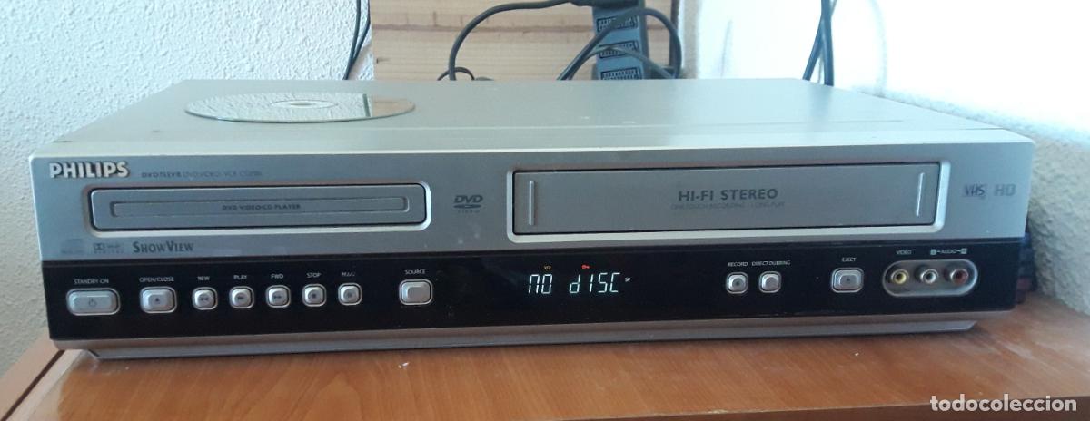 Segunda mano: REPRODUCTOR PHILIPS DVD/VHS COMBO modelo DVD755VR/00 - Foto 3