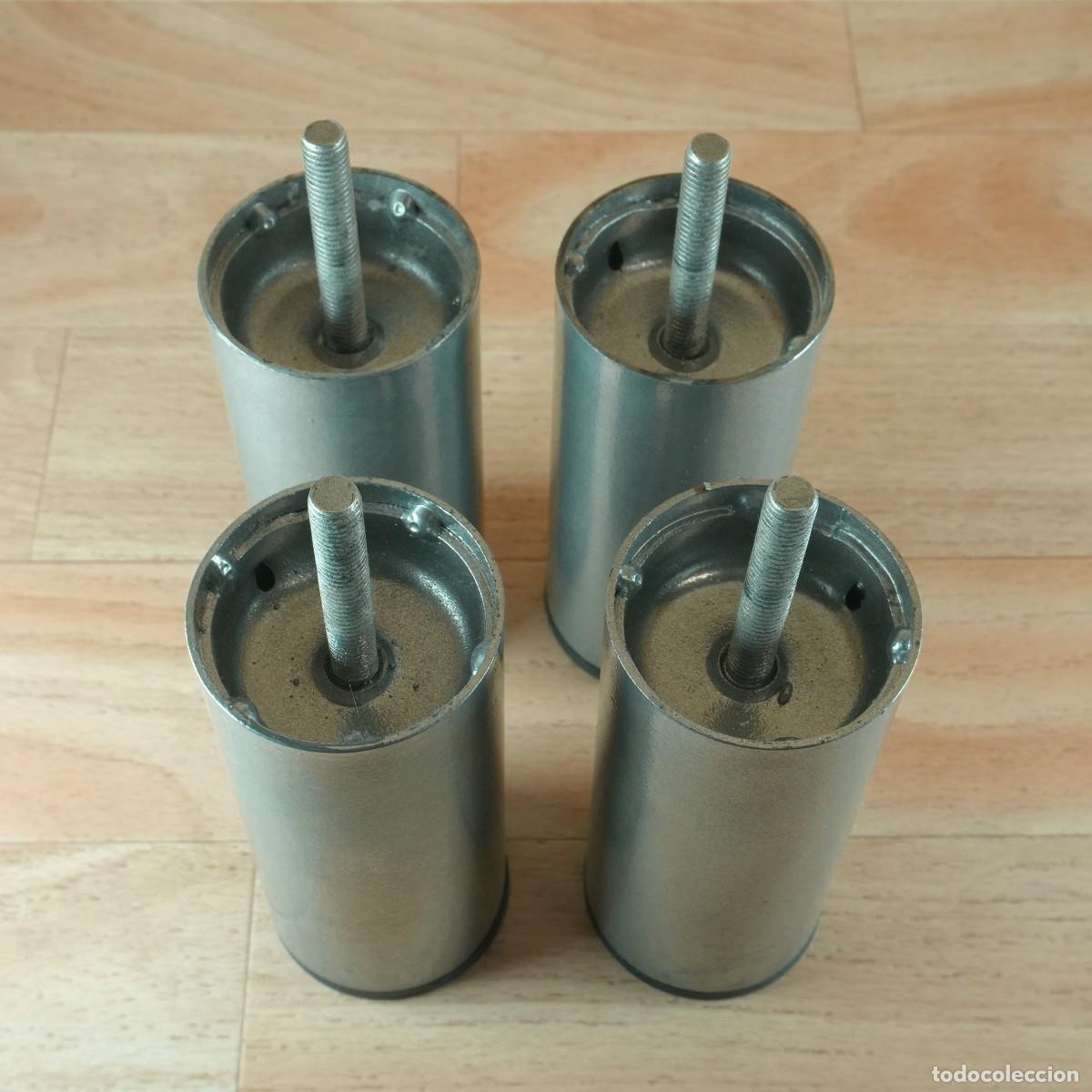 Segunda mano: 4 PATAS METALICAS A ROSCA - Foto 4