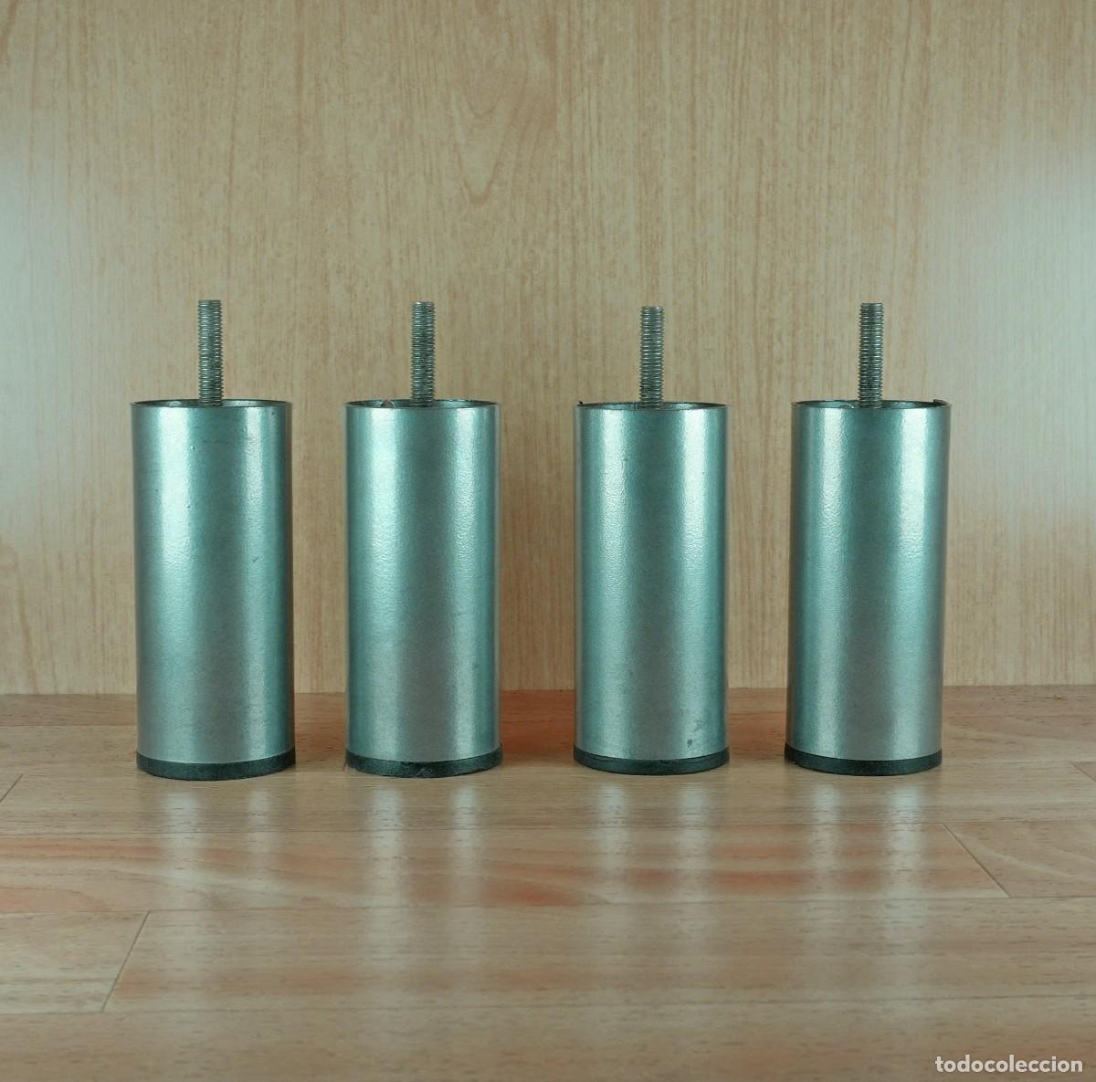 Segunda mano: 4 PATAS METALICAS A ROSCA - Foto 5