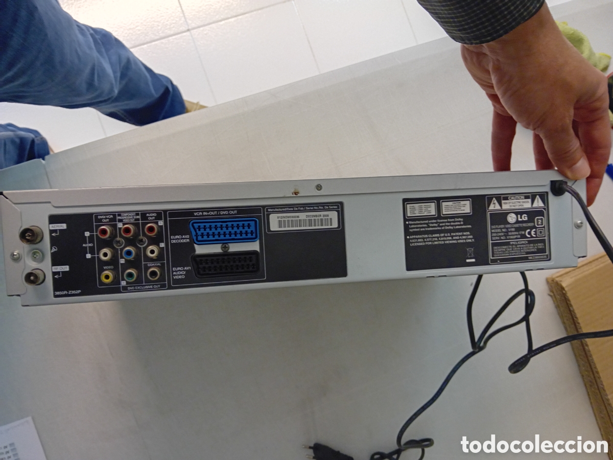 Segunda mano: COMBO DVD VHS LG190. FUNCIONANDO - Foto 5