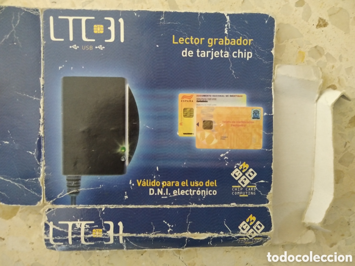 Segunda mano: Lector grabador externo DNI - Foto 1