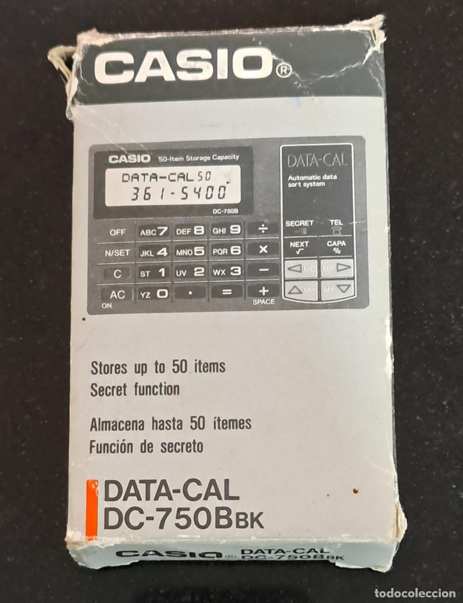 Segunda mano: Casio DC - 750B Calculadora antigua - Foto 1