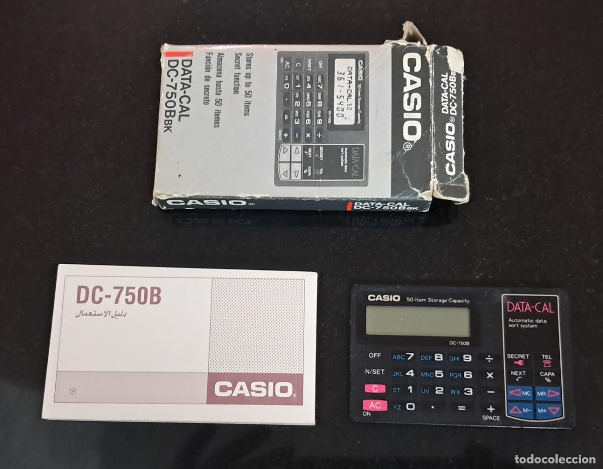 Segunda mano: Casio DC - 750B Calculadora antigua - Foto 3
