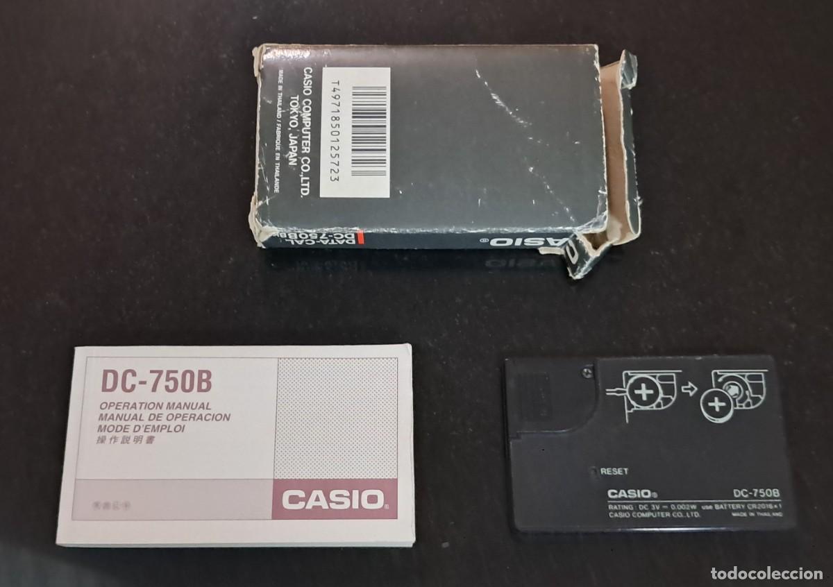 Segunda mano: Casio DC - 750B Calculadora antigua - Foto 4