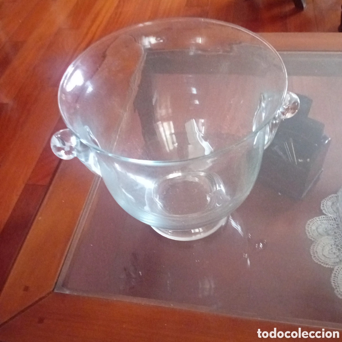 Segunda mano: Preciosa cubitera de cristal - Foto 2