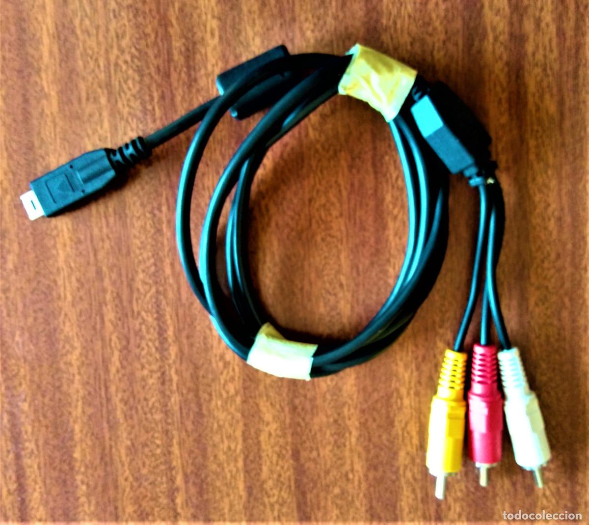 Segunda mano: CABLE DE AUDIO Y V&Iacute;DEO - USB A TRES RCA MACHO - 1,35M - Foto 1