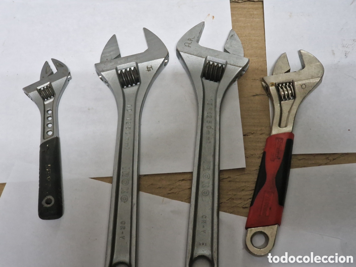 Segunda mano: Lote de llaves inglesas - Foto 1