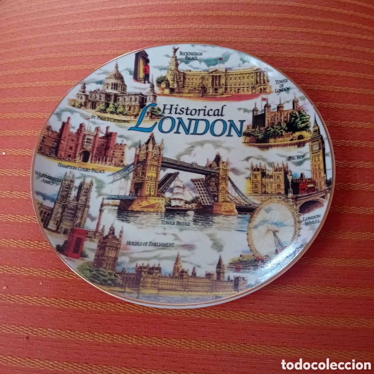 Segunda mano: Plato conmemorativo de Londres - Foto 1