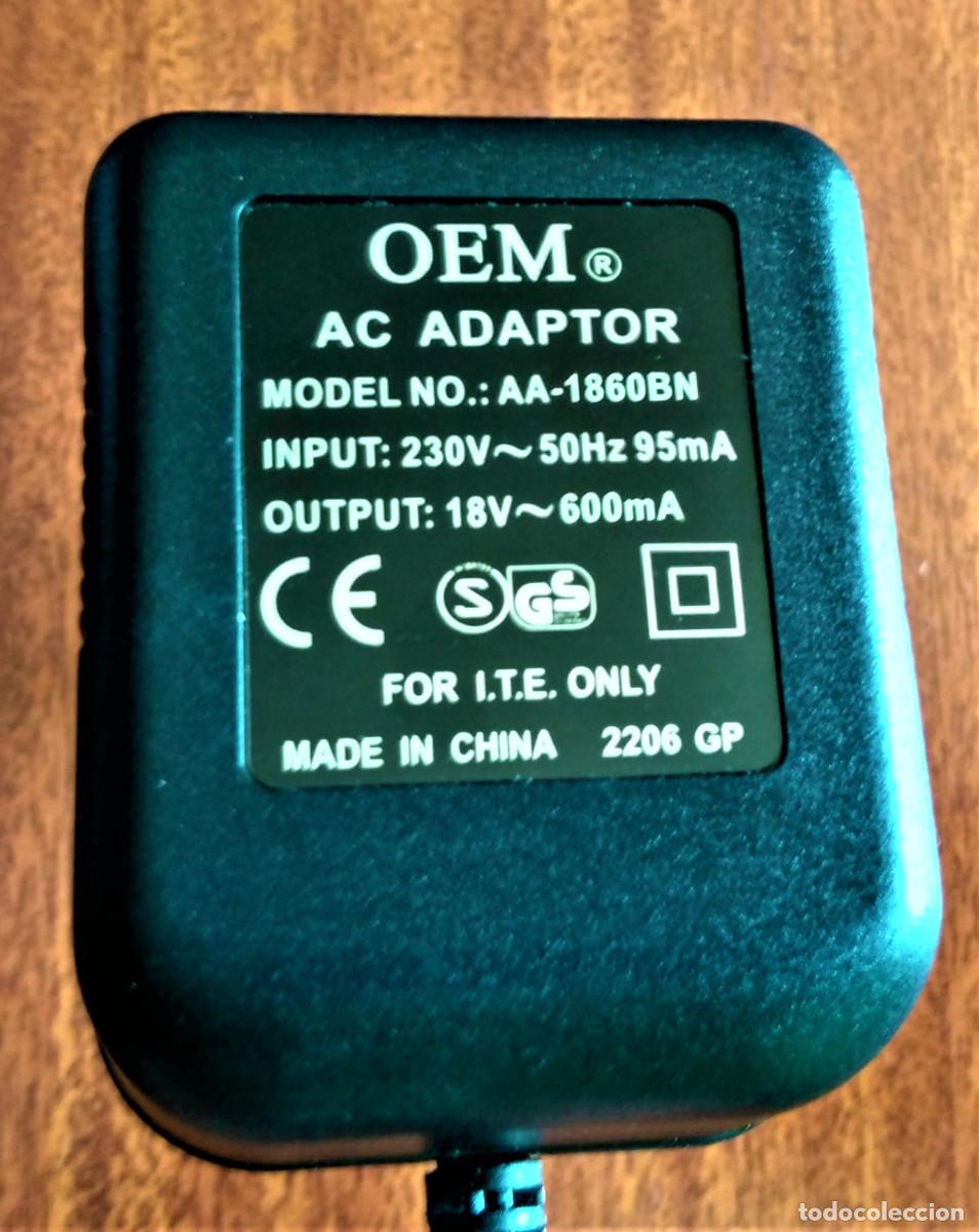 Segunda mano: CARGADOR OEM AC. MODELO: AA-1860BN - Foto 3