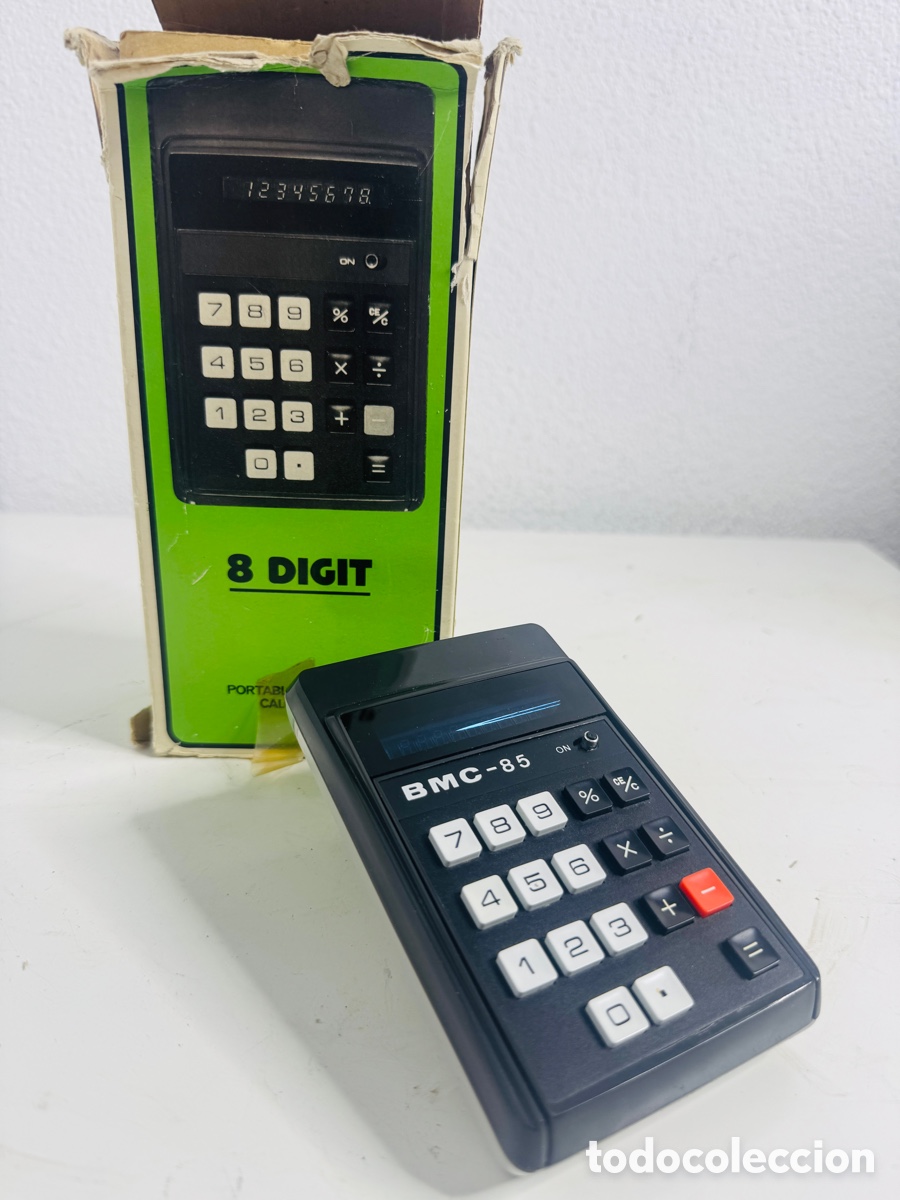 Segunda mano: 8 Digit Portable Electronic Calculator Japan No Funciona - Foto 2