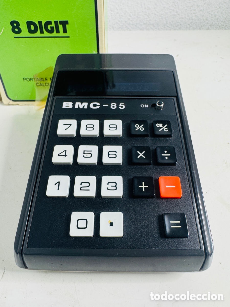 Segunda mano: 8 Digit Portable Electronic Calculator Japan No Funciona - Foto 6