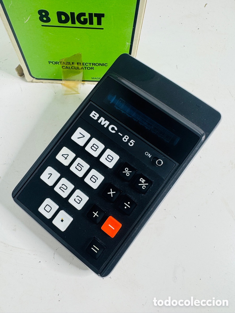 Segunda mano: 8 Digit Portable Electronic Calculator Japan No Funciona - Foto 7