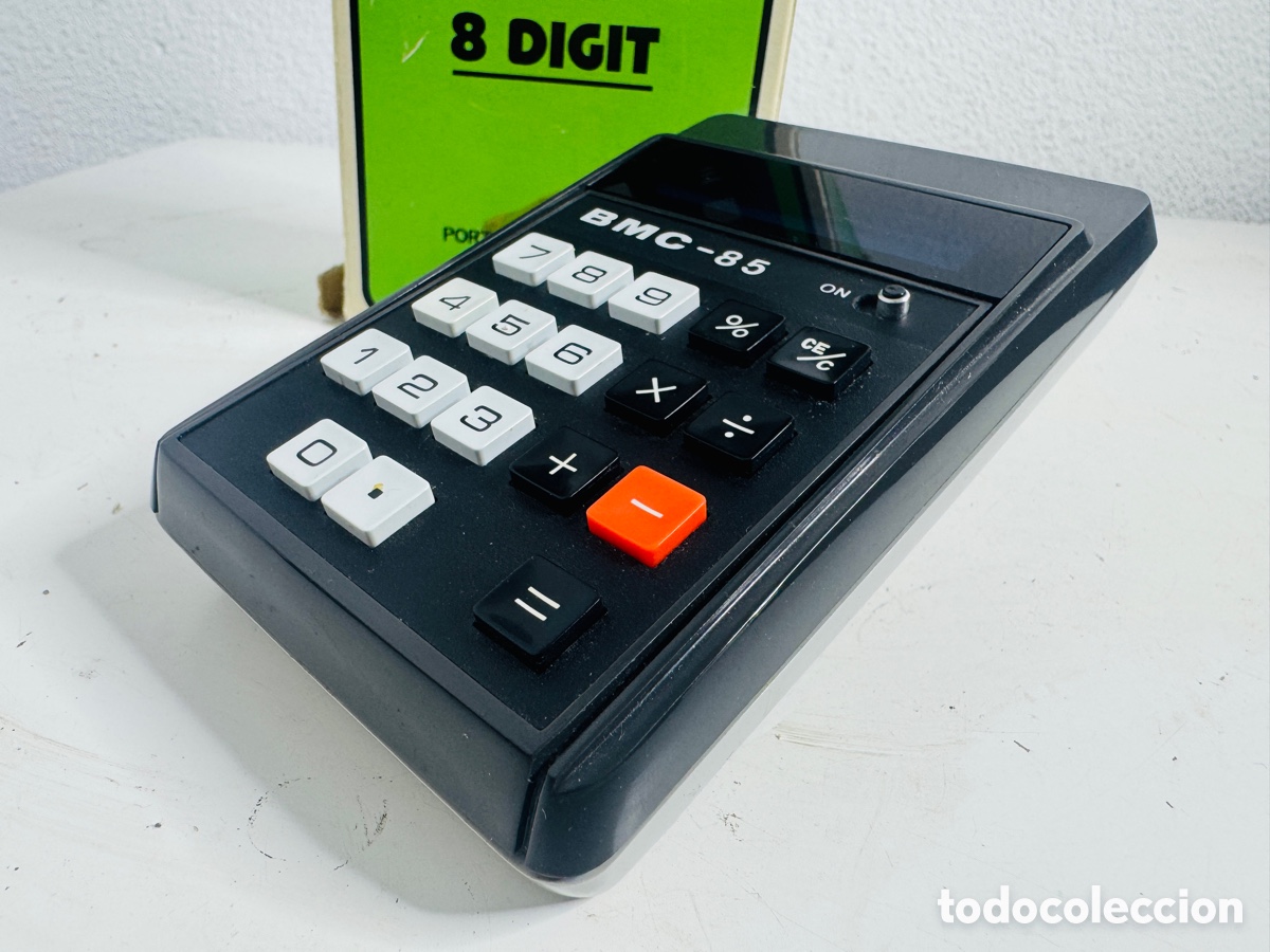Segunda mano: 8 Digit Portable Electronic Calculator Japan No Funciona - Foto 8