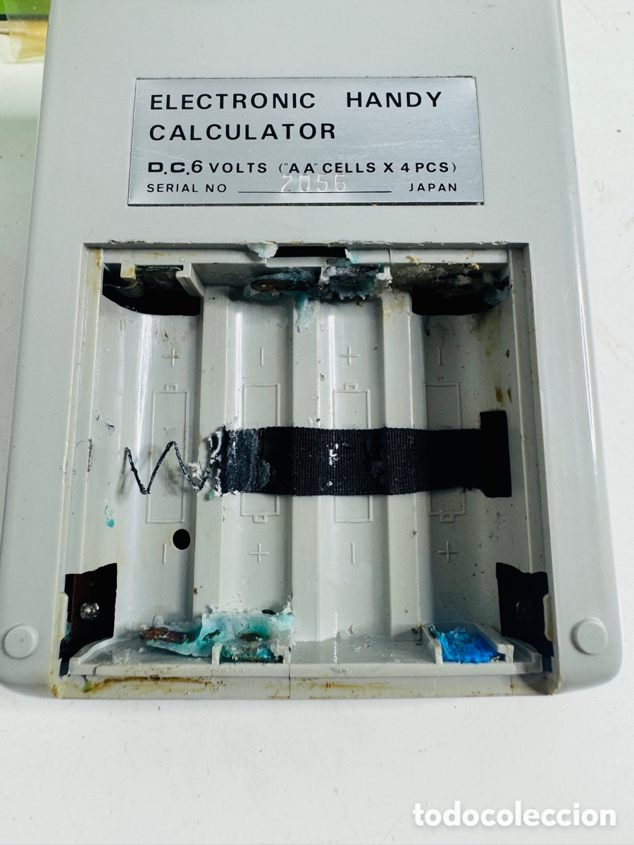Segunda mano: 8 Digit Portable Electronic Calculator Japan No Funciona - Foto 11