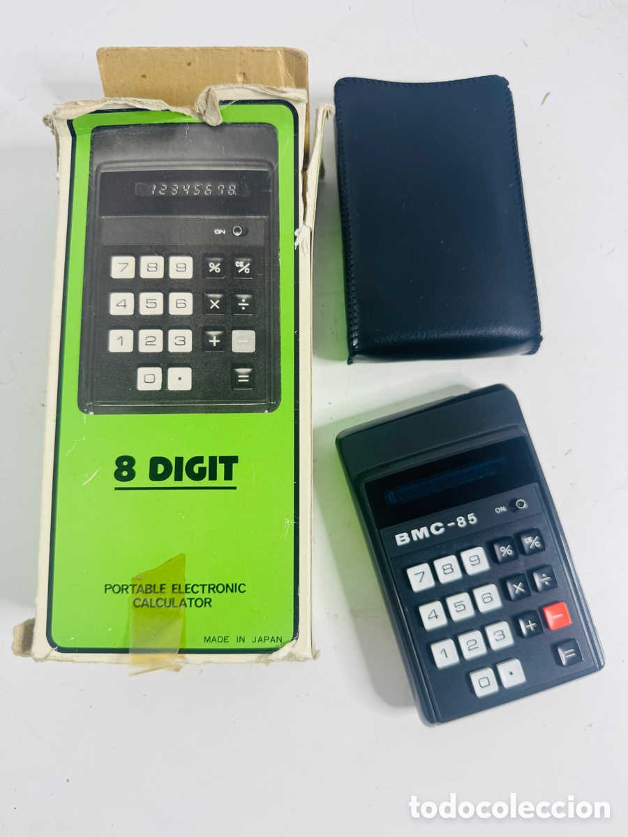 Segunda mano: 8 Digit Portable Electronic Calculator Japan No Funciona - Foto 1