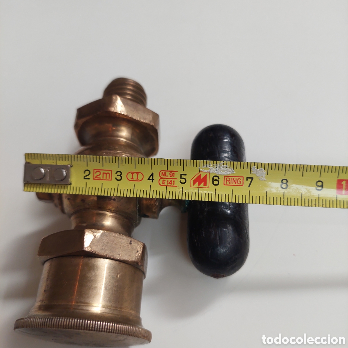 Segunda mano: Llave de paso bronce antig - Foto 10