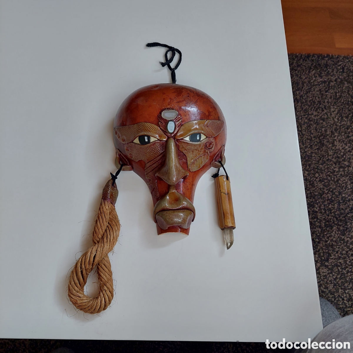 Segunda mano: M&aacute;scara artesana h.mano - Foto 2
