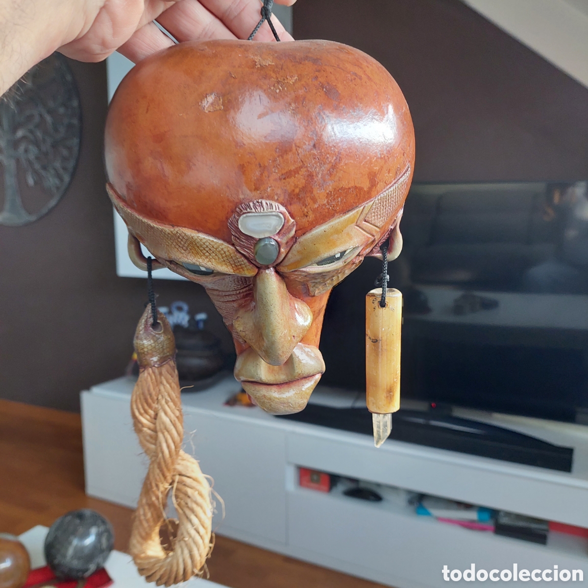 Segunda mano: M&aacute;scara artesana h.mano - Foto 11