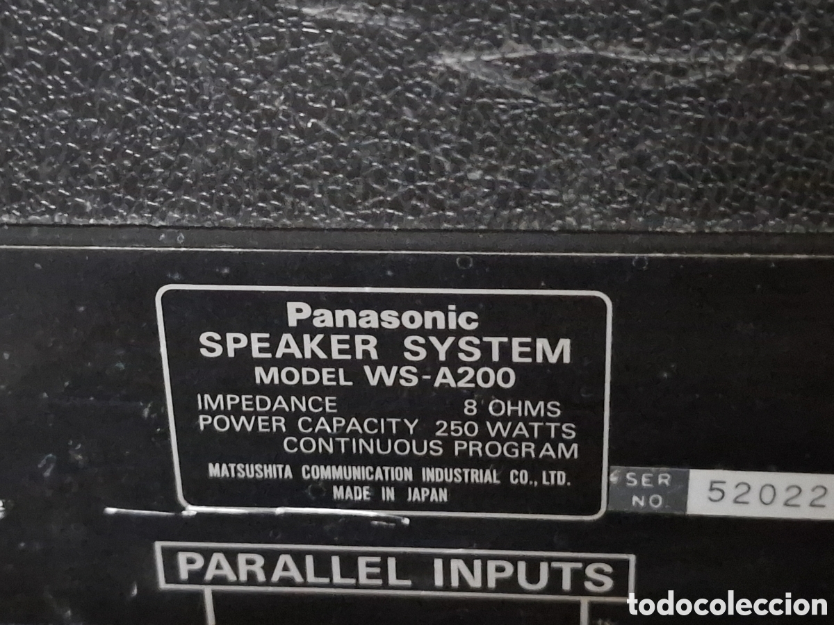 Segunda mano: Ramsa Panasonic WS-A200 - Foto 8