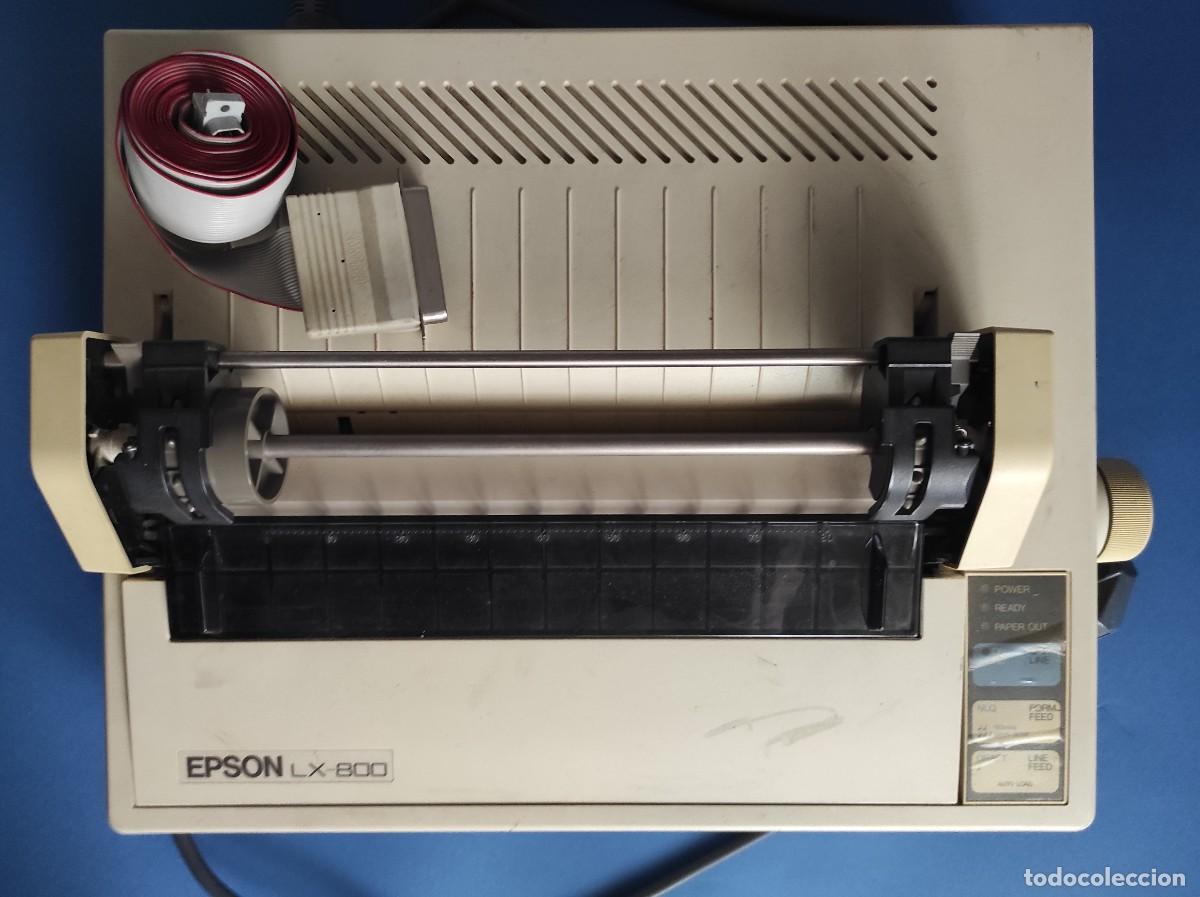 Segunda mano: IMPRESORA MATRICIAL EPSON LX 800 (Libro Instrucciones) - Foto 2