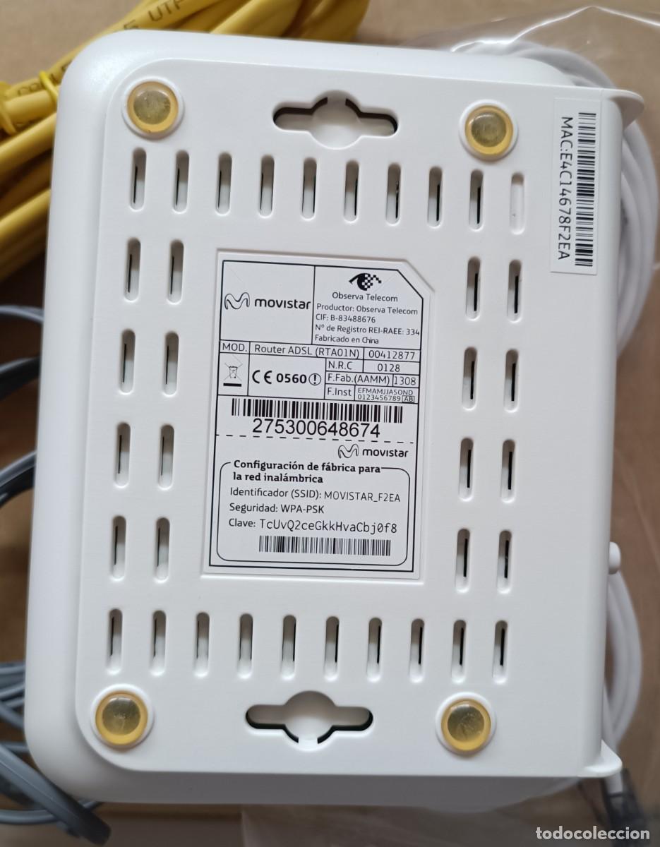 Segunda mano: ROUTER ADSL MOVISTAR - Foto 2